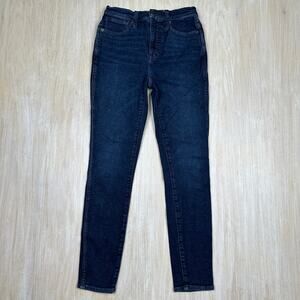 Madewell 10" High Rise Skinny Denim Jeans in Bensley Wash Casual Everyday 25